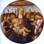 Madonna and Child with Eight Angels